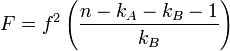 F-value for hierarchical multiple regression formula